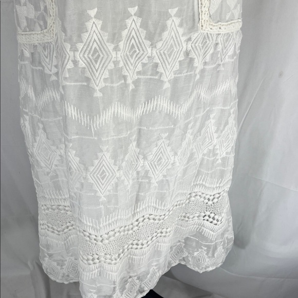 eri and ali White Lace Dress Size 8 - Picture 5 of 10